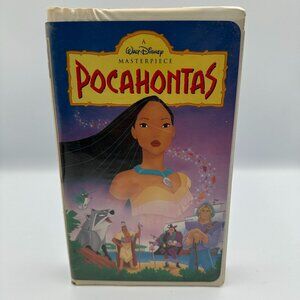 Walt Disney Masterpiece Pocahontas VHS 1995 Clamshell Case Pre-Owned
